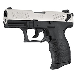 Walther P22Q Schreckschuss Pistole 9mm P.A.K. nickel inkl. austauschbare Griffrücken (S, L) Bild 1 xxx: