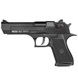 Retay Big Fifty Schreckschusspistole 9mm P.A.K. brniert