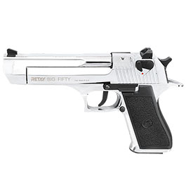 Retay Big Fifty Schreckschusspistole 9mm P.A.K. chrome-finish