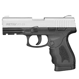 Retay PT-23 Schreckschusspistole 9mm P.A.K. Nickel-Finish