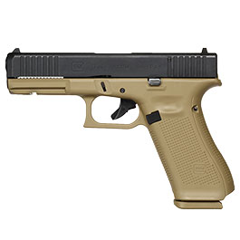 Glock 17 Gen5 Schreckschuss Pistole 9mm P.A.K. coyote inkl. Waffenkoffer