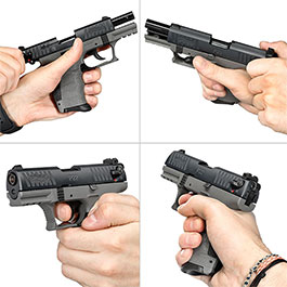 Kleinbild 11 SONDERATION - Walther P22Q Schreckschuss Pistole 9mm P.A.K. Cerakote Meteor Gray inkl. 100 Schuss Platzpatronen