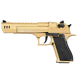 Retay Big Fifty XL Schreckschusspistole 9mm P.A.K. gold
