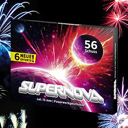 Umarex Signaleffekte Supernova Set - 56 teiliges Feuerwerksset mit 6 neuen unterschiedlichen Effekten