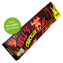 NICO - Hell's Crackler 30 knatternde Pyro-Schlangen.  Ganzjahresartikel