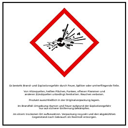 NICO-Bengalfeuer, orange KATF1 - Ganzjahresartikel -Verkauf an Personen über 12 Jahre !! Bild 2