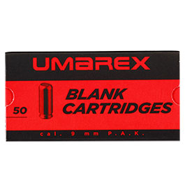 Kleinbild 4 Umarex Knallpatronen 9mm P.A.K. - Messingh�lse 2x 50 St�ck