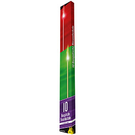 Nico Bengalische Riesenfackeln 10er Schachtel rot und grün - Verkauf an Personen über 12 Jahre