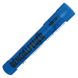 Nico Bengalfeuer blau - darf ganzjährig verwendet werden! Verkauf an Personen über12 Jahre