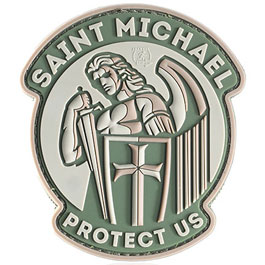 Thumbnail JTG 3D Rubber Patch Saint Micheal Klettfl�che gr�n