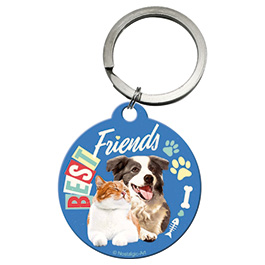 Schlsselanhnger Best Friends Cat & Dog