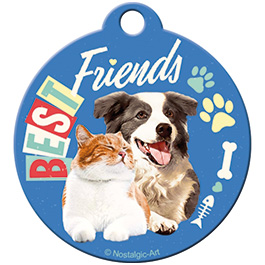 Schlüsselanhänger Best Friends Cat & Dog Bild 3