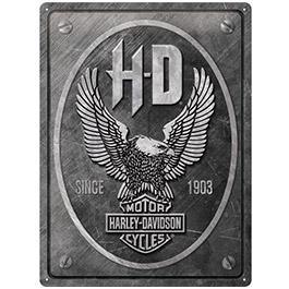 Blechschild Harley-Davidson Metal Eagle 30 x 40 cm