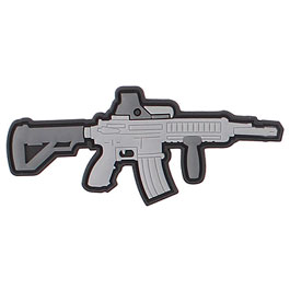 3D Rubber Patch M4 grau