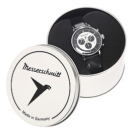 Messerschmitt Chronograph ME-4H176 mit Lederband Bild 4