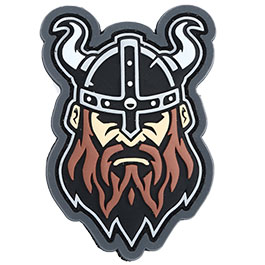 Mil-Spec Monkey 3D Rubber Patch Viking Head fullcolor