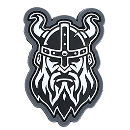 Mil-Spec Monkey 3D Rubber Patch Viking Head urban