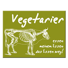 Magnet Vegetarier