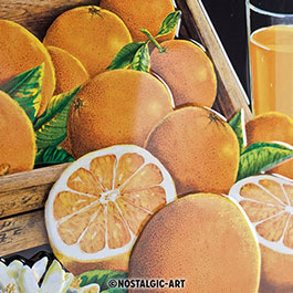 Blechschild Enjoy Oranges 30 x 40 cm Bild 1 xxx: