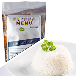 Outdoor-Mahlzeit Reis gedünstet glutenfrei Bild 3