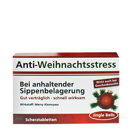 Scherzartikel Schokolinsen Anti-Weihnachtsstress Pille