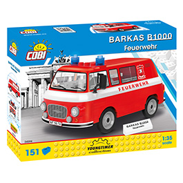 Cobi Youngtimer Collection Barkas B1000 Feuerwehr 151 Teile 24594 Bild 1 xxx: