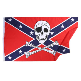 Flagge Südstaaten mit Totenkopf 150 x 90 cm Bild 1 xxx: