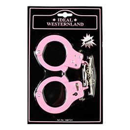 Sohni-Wicke Kinder Handschellen Pink inkl. zwei Schlüssel Bild 1 xxx: