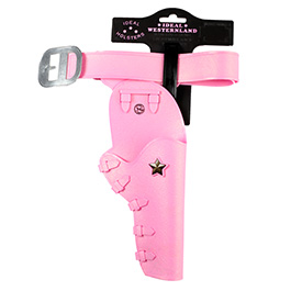 Jesse-James Holster und Gürtel Pink für Spielzeugpistolen Bild 1 xxx: