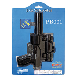 PB 001 Spielzeugpistole 26-Schuss inkl. Schalldämpfer und Zielfernrohr Bild 1 xxx: