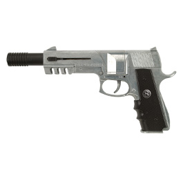 Sky Marshall Spielzeugpistole 12-Schuss Vollmetall silber