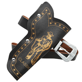 Classic Holster fr Spielzeugpistolen schwarz