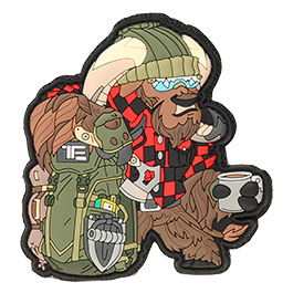 101 INC 3D Rubber Patch mit Klettflche Bushcraft Ox fullcolor