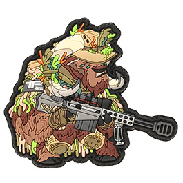 101 INC 3D Rubber Patch mit Klettflche Sniper Ox fullcolor