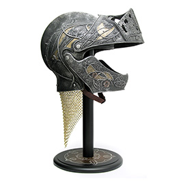Game of Thrones - Helm des Loras Tyrell- Sammlerhelm - auf 1000 St. Streng limitiert inkl. Helmständer Bild 4