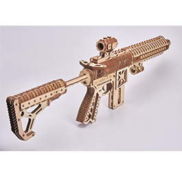 3D Holzpuzzle AR-T Sturmgewehr 496 Teile schussfähig Bild 2