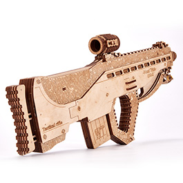3D Holzpuzzle USG-2 Sturmgewehr 251 Teile schussfähig Bild 2