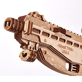 3D Holzpuzzle USG-2 Sturmgewehr 251 Teile schussfähig Bild 6