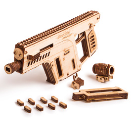 3D Holzpuzzle Sturmgewehr 158 Teile schussfähig Bild 1 xxx: