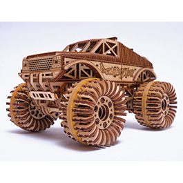 3D Holzpuzzle Monster Truck 556 Teile fahrfhig