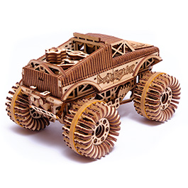 3D Holzpuzzle Monster Truck 556 Teile fahrfähig Bild 2
