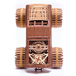 3D Holzpuzzle Monster Truck 556 Teile fahrfähig Bild 6