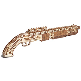 3D Holzpuzzle SG-12 Shotgun 390 Teile schussfähig