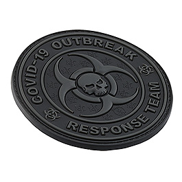 JTG 3D Rubber Patch mit Klettfläche Covid 19 Outbreak Response Team blackops Bild 1 xxx: