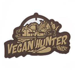 101 INC. 3D Rubber Patch mit Klettflche Vegan Hunter coyote