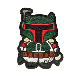Evike Airsoft Patch mit Klettflche The Doge - Shibe Fett Style fullcolor