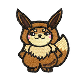 Evike Airsoft Patch mit Klettflche The Doge - Eevee-Style fullcolor