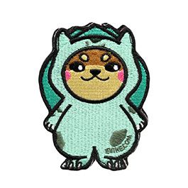 Evike Morale Patch The Doge - Bulbasaur-Style mintgrn