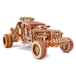 3D Holzpuzzle Mad Buggy 322 Teile fahrfhig