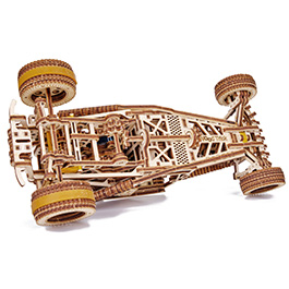 3D Holzpuzzle Mad Buggy 322 Teile fahrfähig Bild 5